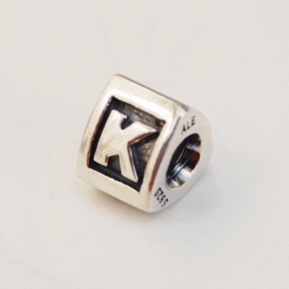 Letter “K” pandora charm